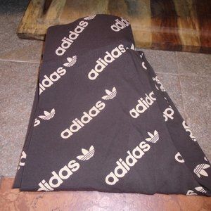 NWT Women's Adidas Originals Logomania Leggings Size X-Small